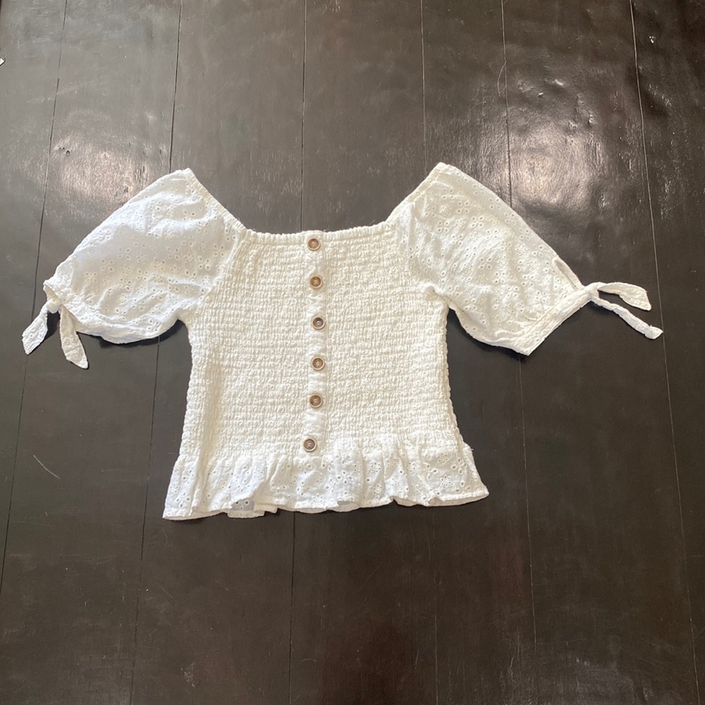 Smocked top